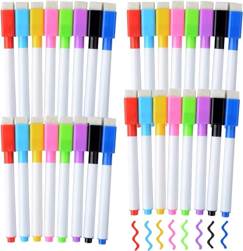 Eniyou 32 pcs Whiteboard Marker Folienstift Abwischbar Whiteboard Stifte Whiteboard Stift Dry Erase Marker Whiteboard Stift Whiteboard Stifte Mit Schwamm Whiteboard Stift Abwischbare Stifte Dry Erase Eniyou 32 pcs Whiteboard Marker Folienstift Abwischbar Whiteboard Stifte Whiteboard Stift Dry Erase Marker Whiteboard Stift Whiteboard Stifte Mit Schwamm Whiteboard Stift Abwischbare Stifte Dry Erase von Eniyou