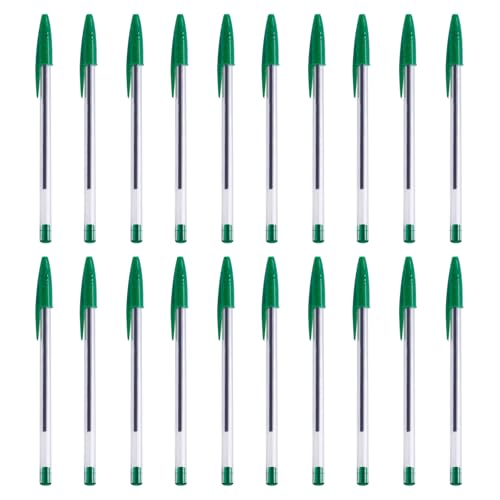 Ennoxwi Kugelschreiber 20 Stück Strichstärke 0.7 mm, Ergonomische Kugelschreiber Set für Büro Haushalt Schule von Ennoxwi