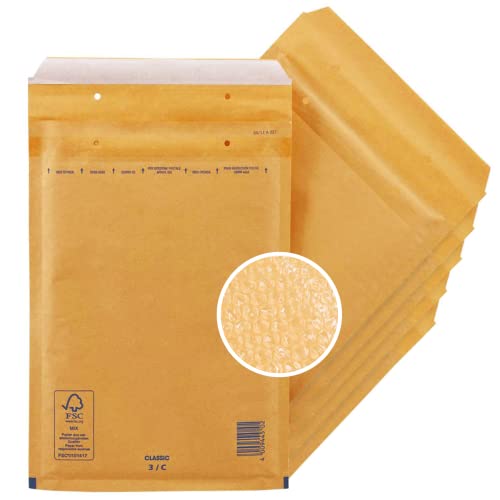 20 Luftpolster Versandtaschen haftklebend 3/C - geeignet für DIN A5 – Recycling 150 x 215 mm reißfest 20 Luftpolster Versandtaschen haftklebend 3/C - geeignet für DIN A5 – Recycling 150 x 215 mm reißfest von Enolenia