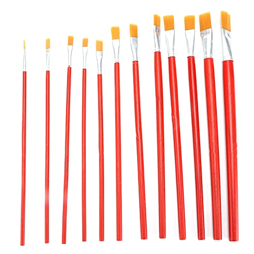 Entatial Pinsel-Set, Stabiler Holzgriff, multifunktionales kleines Pinsel-Set für Geschenke für Maler für Nägel für Künstler für Studenten für Aquarellmalerei Entatial Pinsel-Set, Stabiler Holzgriff, multifunktionales kleines Pinsel-Set für Geschenke für Maler für Nägel für Künstler für Studenten für Aquarellmalerei von Entatial
