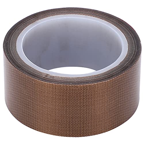 PTFE-Band, Hochtemperatur-Verbrauchsmaterial-Klebeband für Versiegelungsvorgänge für Beschichtungen für Rutschen für Versiegelungsmaschinen(Dicke 0,13 * Breite 13 mm * Länge 10 m) von Entatial
