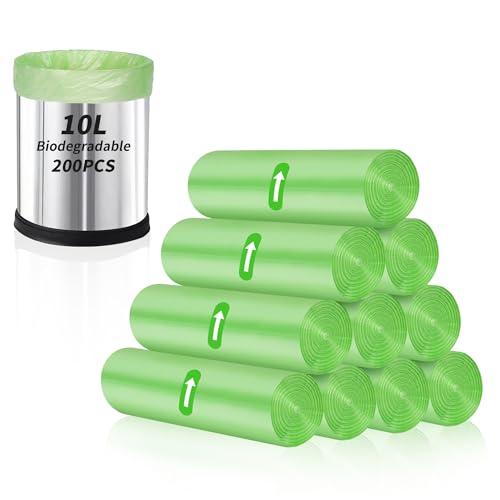 200 Stück Biomüllbeutel,10 Liter Bio Müllsäcke Müllbeutel Abfallsäcke Biomülltüten Kompostierbare, Reißfeste Bio Beutel Küchen Lebensmittel Abfallbeutel für Küchen,Badezimmer, Wohnzimmer (45 x 50 cm) 200 Stück Biomüllbeutel,10 Liter Bio Müllsäcke Müllbeutel Abfallsäcke Biomülltüten Kompostierbare, Reißfeste Bio Beutel Küchen Lebensmittel Abfallbeutel für Küchen,Badezimmer, Wohnzimmer (45 x 50 cm) von EnthuLove
