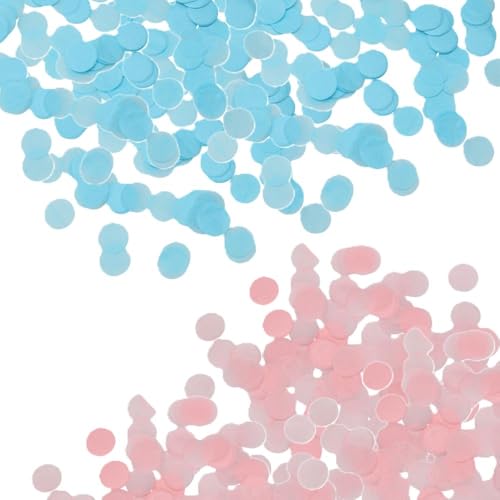 Papierkonfetti Geschlecht Offenbarung Runde Konfetti-Dekorationen, Rosa und Blau, 15 g Envenzo Papierkonfetti Geschlecht Offenbarung Runde Konfetti-Dekorationen, Rosa und Blau, 15 g Envenzo von Envenzo