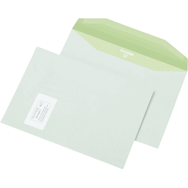 Envirelope Kuvertierumschlag - C4 gummiert 90 g/qm mit Fenster 500 Stü von Envirelope