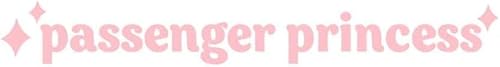 Autospiegel-Aufkleber, Motiv: Passagierprinzessin, Stern, Vinyl, Dekoration, Mi, Zubehör, Innenraum, Auto, G6H8, Rosa Autospiegel-Aufkleber, Motiv: Passagierprinzessin, Stern, Vinyl, Dekoration, Mi, Zubehör, Innenraum, Auto, G6H8, Rosa von Enyolidimk
