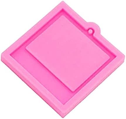 Silikonform für Fotorahmen, Schlüsselanhänger, Epoxidharz, zum Basteln, UV-Epoxidharz, handgefertigt, Schmuck, Anhänger, Schmuckharzgussformen, 1 Set Silikonform für Fotorahmen, Schlüsselanhänger, Epoxidharz, zum Basteln, UV-Epoxidharz, handgefertigt, Schmuck, Anhänger, Schmuckharzgussformen, 1 Set von Enyolidimk