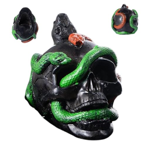 Eoixuqba Todesschrei-Pfeife - Halloween Totenkopf Schlange Kreischende Todespfeife,Furchterregendes Scherzartikel Für Gruselhaus Kostümpartys Eoixuqba Todesschrei-Pfeife - Halloween Totenkopf Schlange Kreischende Todespfeife,Furchterregendes Scherzartikel Für Gruselhaus Kostümpartys von Eoixuqba