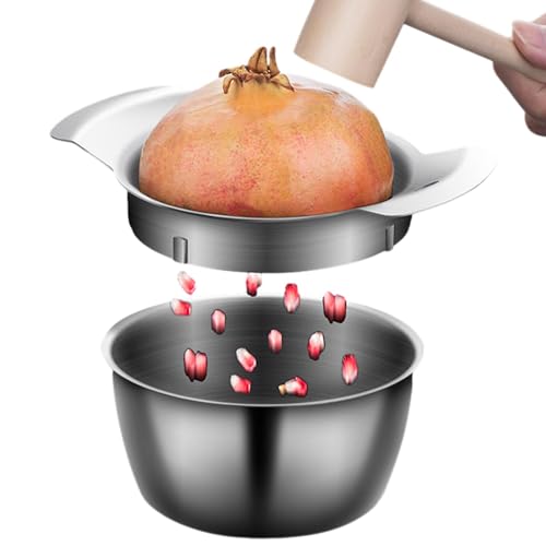 Granatapfel Schäler - 17,6 * 9 * 6 Cm Granatapfel Schälwerkzeug Set, Granatapfel Entkerner Edelstahl, Zum Schälen Von Granatapfelkernen, Für Zuhause & Obstladen, Granatapfel Schäler - 17,6 * 9 * 6 Cm Granatapfel Schälwerkzeug Set, Granatapfel Entkerner Edelstahl, Zum Schälen Von Granatapfelkernen, Für Zuhause & Obstladen, von Eoixuqba