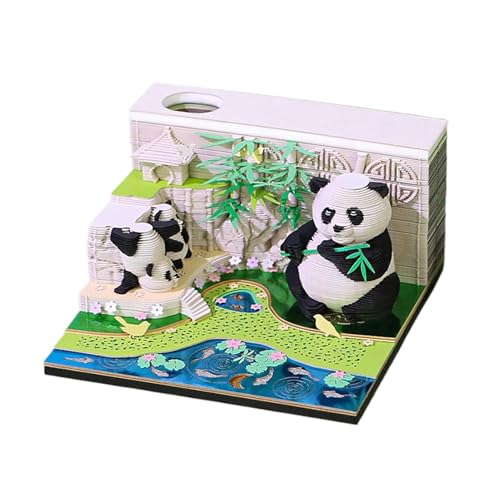 Eojpdji 3D Notizblock | Papierkunst Memo Block mit Kalenderfunktion - Abreißblock Mit 3D Papierkunst-Design Für Schule Wohnzimmer Schreibtisch Eojpdji 3D Notizblock | Papierkunst Memo Block mit Kalenderfunktion - Abreißblock Mit 3D Papierkunst-Design Für Schule Wohnzimmer Schreibtisch von Eojpdji
