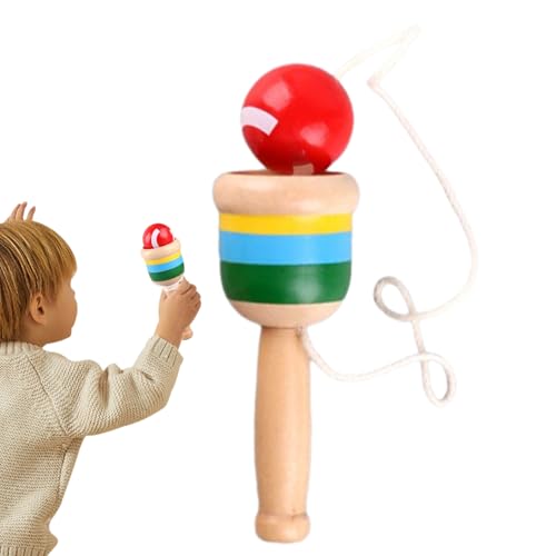 Eojpdji Holz Und Fang Ball,Vorschul-Lernaktivitäten | Konzentration Spielzeug Für Kinder Picknick Park Camping Spielplatz Eojpdji Holz Und Fang Ball,Vorschul-Lernaktivitäten | Konzentration Spielzeug Für Kinder Picknick Park Camping Spielplatz von Eojpdji
