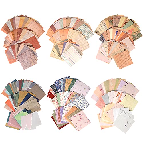Eokeey 360 Blätter Scrapbook Zubehör, Vintage Scrapbook Papier Scrapbooking Zubehör mit viele Muster, Dekorative Bullet Journal Zubehör für Fotoalbum Kalender Notizbuch Tagebuch DIY Dekoration… Eokeey 360 Blätter Scrapbook Zubehör, Vintage Scrapbook Papier Scrapbooking Zubehör mit viele Muster, Dekorative Bullet Journal Zubehör für Fotoalbum Kalender Notizbuch Tagebuch DIY Dekoration… von Eokeey