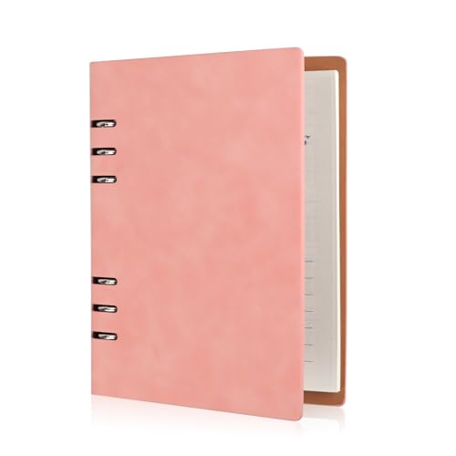 EooUooIP Doppelseitiges A5-Spiralnotizbuch in Rosa, Verdicktes Papier, 100 Blatt/200 Seiten, Perfekt zum Lernen und für Notizen, Robust und Flexibel. EooUooIP Doppelseitiges A5-Spiralnotizbuch in Rosa, Verdicktes Papier, 100 Blatt/200 Seiten, Perfekt zum Lernen und für Notizen, Robust und Flexibel. von EooUooIP