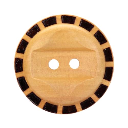 10mm-22mm Dekoknöpfe aus Holz 10 Stk, Farbe 1, 12mm 10 Stk von Eoyajsze