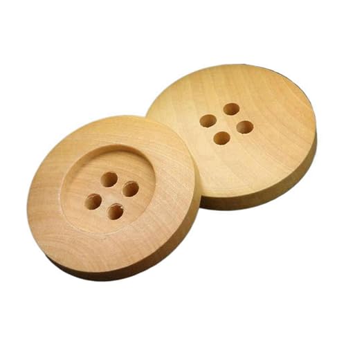 10mm-25mm Holzknöpfe, Farbe 5, 15mm 20 Stk von Eoyajsze