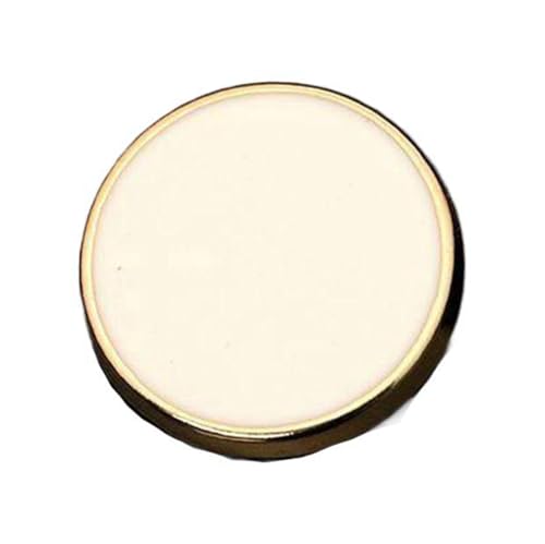 10mm-25mm flache Metallknopf-Mantelknöpfe, handgenähte Knöpfe, Farbe 4, 12,5mm 6 Stk 10mm-25mm flache Metallknopf-Mantelknöpfe, handgenähte Knöpfe, Farbe 4, 12,5mm 6 Stk von Eoyajsze