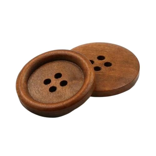 10mm-38mm runde Holzknöpfe, Farbe 15, 30mm 6 Stk 10mm-38mm runde Holzknöpfe, Farbe 15, 30mm 6 Stk von Eoyajsze