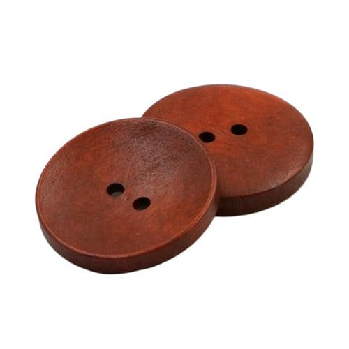 10mm-38mm runde Holzknöpfe, Farbe 9, 38mm 6 Stk 10mm-38mm runde Holzknöpfe, Farbe 9, 38mm 6 Stk von Eoyajsze
