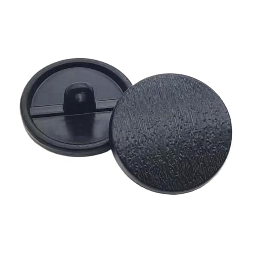 11mm/12mm/15mm/18mm/20mm/23mm/25mm/28mm/30mm flacher Metallknopf, Z-schwarz, 25mm 4 Stk 11mm/12mm/15mm/18mm/20mm/23mm/25mm/28mm/30mm flacher Metallknopf, Z-schwarz, 25mm 4 Stk von Eoyajsze