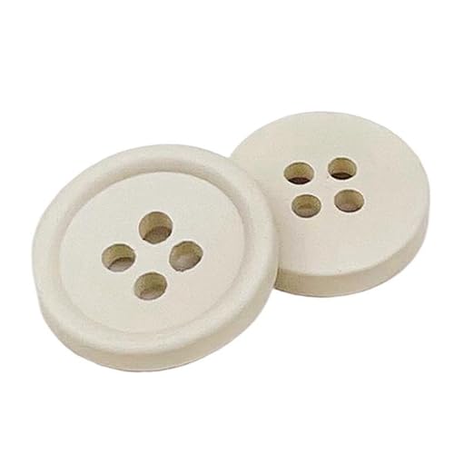 11mm–17,5mm große Harzknöpfe, rund, mit vier Löchern, Farbe 18, 11mm 10 Stk 11mm–17,5mm große Harzknöpfe, rund, mit vier Löchern, Farbe 18, 11mm 10 Stk von Eoyajsze