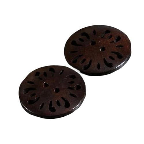 12,5mm-38mm Holzknöpfe, runde Knöpfe, Farbe 7, 20mm 20 Stk von Eoyajsze