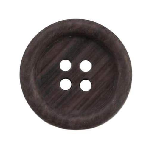 15mm/18mm/20mm/23mm/25mm dekorative Holzknöpfe mit runden vier Löchern, Farbe 8, 15mm 20 Stk 15mm/18mm/20mm/23mm/25mm dekorative Holzknöpfe mit runden vier Löchern, Farbe 8, 15mm 20 Stk von Eoyajsze