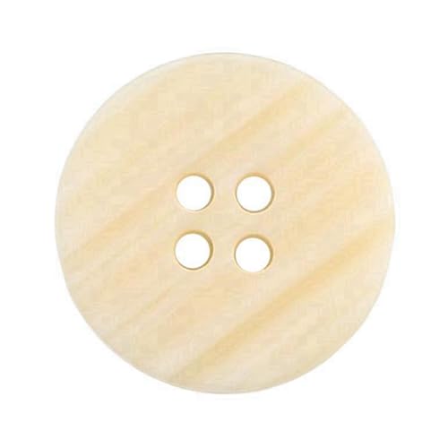 15mm/18mm/20mm/23mm/25mm dekorative Holzknöpfe mit runden vier Löchern, Farbe 9, 23mm 10 Stk von Eoyajsze
