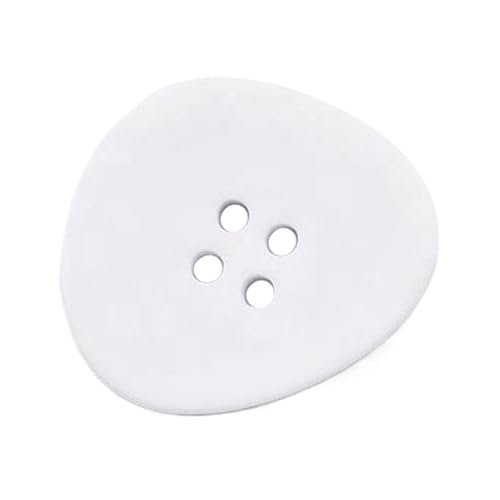 17mm-37mm runde Harzknöpfe mit vier Löchern, Farbe 12, 25mm 8 Stk von Eoyajsze
