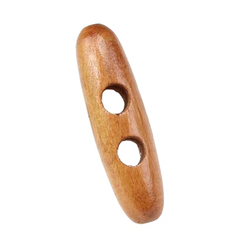 3cm 4cm 5cm Holzknöpfe für Mäntel 10 Stk, Farbe 2, 4cmx6mm 10 Stk von Eoyajsze