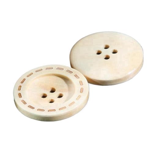 9mm-38mm Holzknopf-Cardigan-Knopf, Farbe 1, 18mm 10 Stk von Eoyajsze