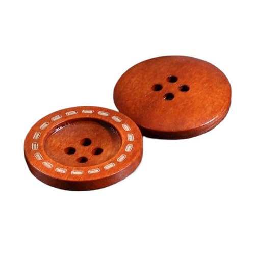 9mm-38mm Holzknopf-Cardigan-Knopf, Farbe 3, 23mm 10 Stk 9mm-38mm Holzknopf-Cardigan-Knopf, Farbe 3, 23mm 10 Stk von Eoyajsze