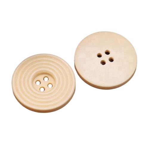 9mm-38mm runde Holzknöpfe, Farbe 8, 11,5mm 20 Stk von Eoyajsze