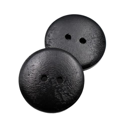9mm-40mm runde Holzknöpfe, Farbe 20, 11mm 20 Stk von Eoyajsze