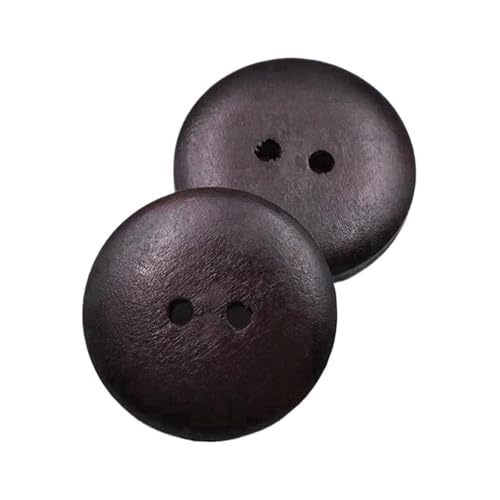 9mm-40mm runde Holzknöpfe, Farbe 22, 15mm 15 Stk von Eoyajsze