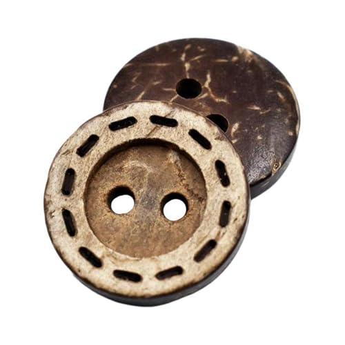 9mm-40mm runde Holzknöpfe, Farbe 4, 12mm 20 Stk 9mm-40mm runde Holzknöpfe, Farbe 4, 12mm 20 Stk von Eoyajsze