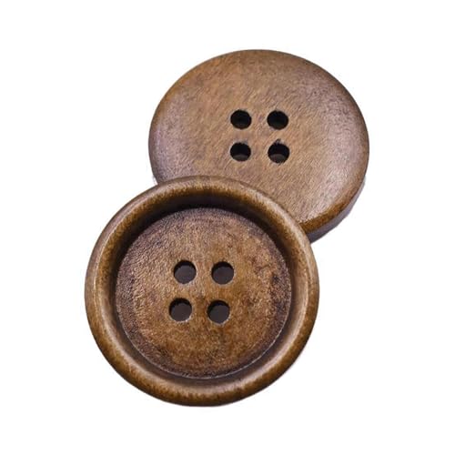 9mm-40mm runde Holzknöpfe, Farbe 9, 20mm 15 Stk 9mm-40mm runde Holzknöpfe, Farbe 9, 20mm 15 Stk von Eoyajsze