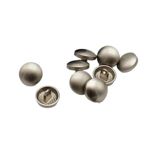 Goldfarbene Metallknöpfe 11,5mm-28mm, 14-mattes Silber, 23mm 3 Stk Goldfarbene Metallknöpfe 11,5mm-28mm, 14-mattes Silber, 23mm 3 Stk von Eoyajsze