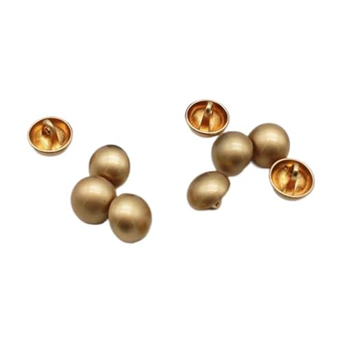 Goldfarbene Metallknöpfe 11,5mm-28mm, 8-mattes Gold, 18mm 6 Stk Goldfarbene Metallknöpfe 11,5mm-28mm, 8-mattes Gold, 18mm 6 Stk von Eoyajsze