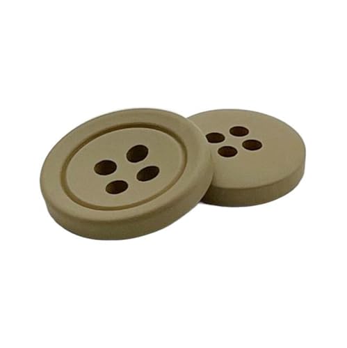 Harzknöpfe 11,5mm/13mm/15mm/18mm, Farbe 4, 18mm 10 Stk von Eoyajsze