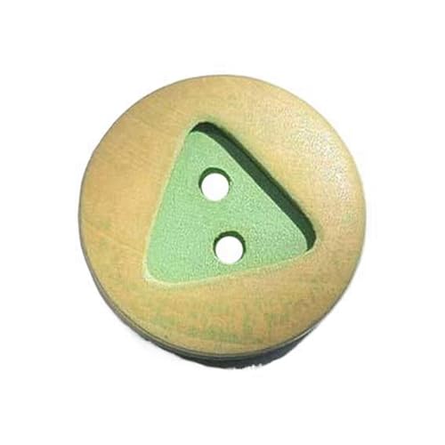 Holzknöpfe mit zwei Löchern, Farbe 4, 20mm 6 Stk von Eoyajsze