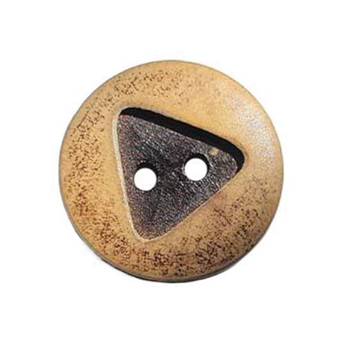Holzknöpfe mit zwei Löchern, Farbe 6, 20mm 8 Stk von Eoyajsze