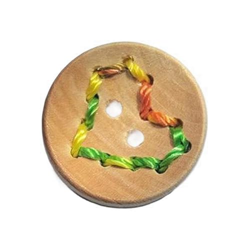 Holzknöpfe zum Basteln, Farbe 2, 20mm 6 Stk Holzknöpfe zum Basteln, Farbe 2, 20mm 6 Stk von Eoyajsze