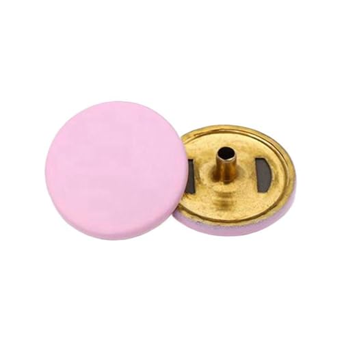 Metallknöpfe, 10 mm/12 mm/15 mm/17 mm/20 mm, Rosa, 20 mm, 6 Stück, 831 Kupfer von Eoyajsze
