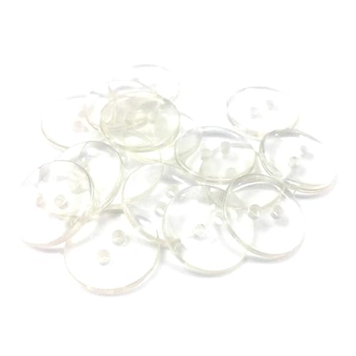Nähknöpfe aus Kunstharz, 12,5mm/15mm/18mm, Farbe 1, 18mm 50 Stk von Eoyajsze