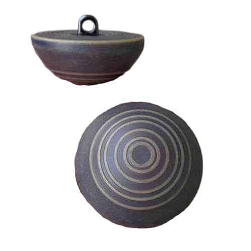 Pilzknopf 12mm-22mm Holzmaserungsknopf, Farbe 3, 17mm 10 Stk von Eoyajsze