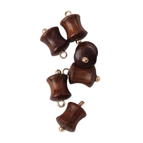 Pulloverknopf aus Holz, Farbe 3, 7mmx10mm 2 Stk von Eoyajsze