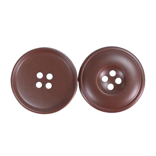 Runde Harzknöpfe 15mm-30mm, Farbe 4, 30mm 10 Stk von Eoyajsze