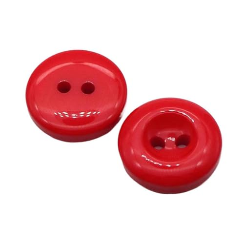 Runde Harzknöpfe 18mm-30mm, Farbe 7, 28mm 6 Stk von Eoyajsze