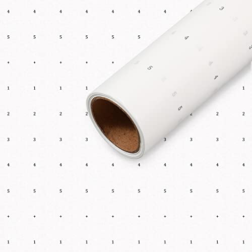 Epakh Gepunktetes Musterpapier zum Nähen, 114,4 cm x 9,1 m, Transparentpapier für Musterzeichnung, alphanumerisches Markierpapier zum Schneidern Epakh Gepunktetes Musterpapier zum Nähen, 114,4 cm x 9,1 m, Transparentpapier für Musterzeichnung, alphanumerisches Markierpapier zum Schneidern von Epakh