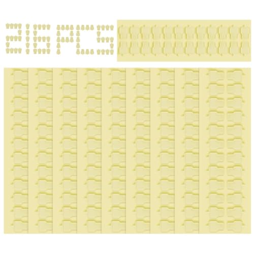 Epdpekc 216 Stück Klebeband Kompatibel mit -Baby, Doppelseitige Transparente Klebepads, Klebrige Knete für Puppen von Epdpekc