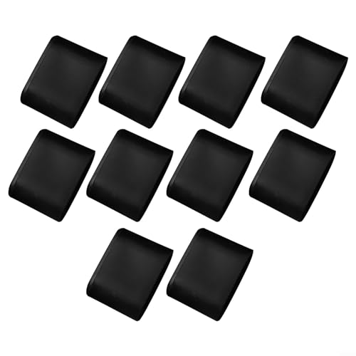 EpheyFIF Stuhlbeinkappen, rechteckige Tischbein-Abdeckungen, Gummi-Stuhlbein-Bodenschoner, PVC-Möbelbein-Stopper, reduziert Lärm, verhindert Kratzer, 15 x 30 mm, Schwarz, 10 Stück EpheyFIF Stuhlbeinkappen, rechteckige Tischbein-Abdeckungen, Gummi-Stuhlbein-Bodenschoner, PVC-Möbelbein-Stopper, reduziert Lärm, verhindert Kratzer, 15 x 30 mm, Schwarz, 10 Stück von EpheyFIF